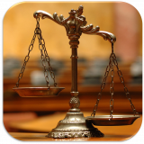 Ikon för appen Lagens möjligheter - rättvisans våg, förgylld